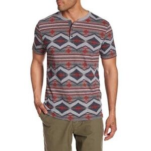 Lucky Brand tribal print tee size XL